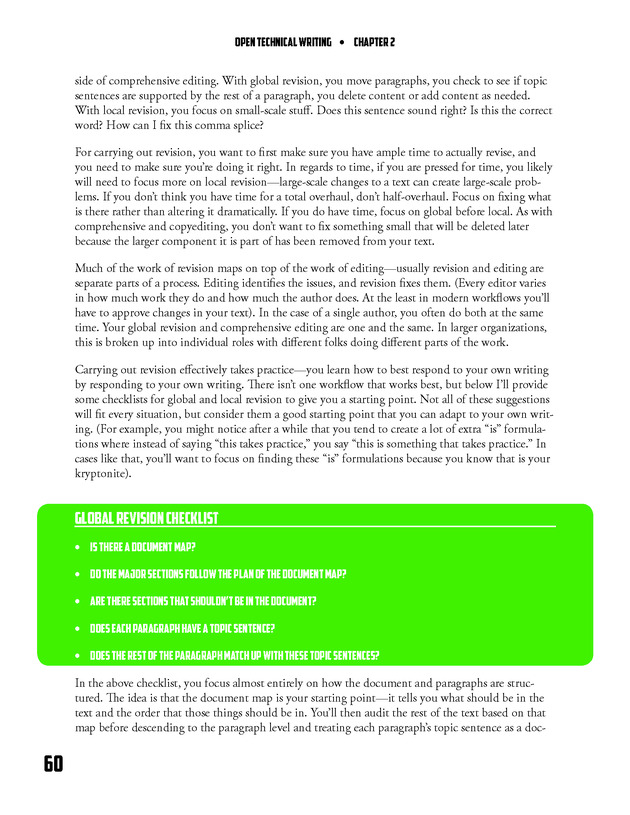 Open Technical Writing - New Page